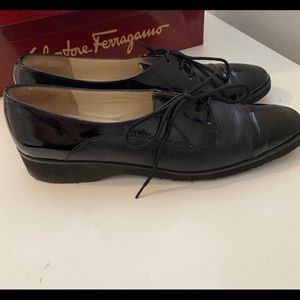 Salvatore Ferragamo Tuxedo Style Shoes